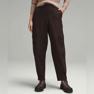 lululemon athletica Dark Brown Straight-Leg Cargo Pants